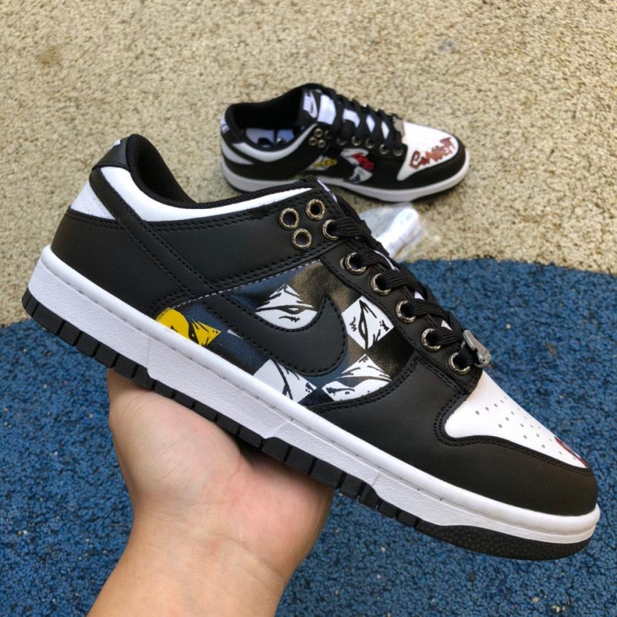 Chrome Hearts x Nike Dunk Low Retro Sneakers     DD1391-100 - FashionPlug