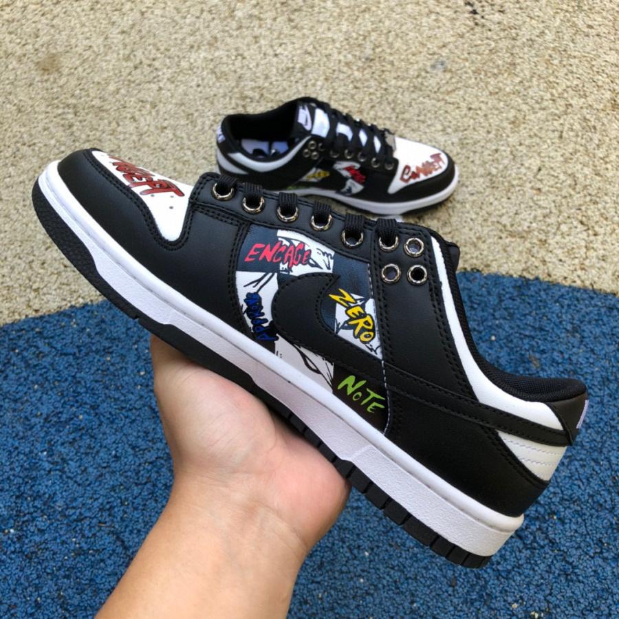 Chrome Hearts x Nike Dunk Low Retro Sneakers     DD1391-100 - FashionPlug