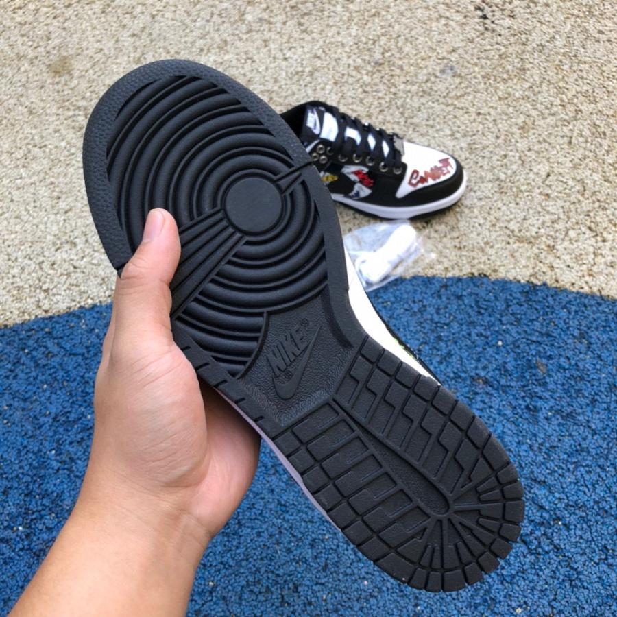 Chrome Hearts x Nike Dunk Low Retro Sneakers     DD1391-100 - FashionPlug