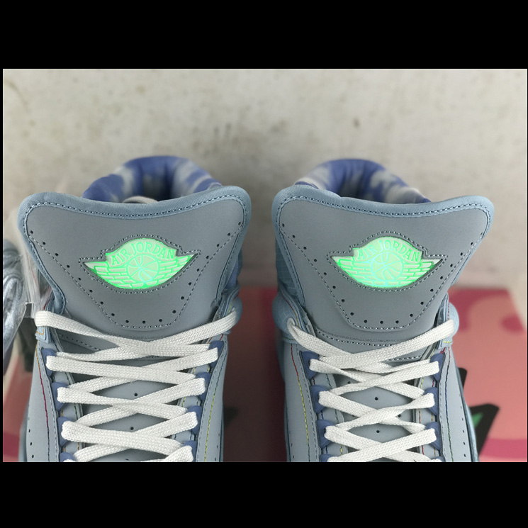 J Balvin x Air Jordan 2 Sneakers    DQ7691-419 - FashionPlug