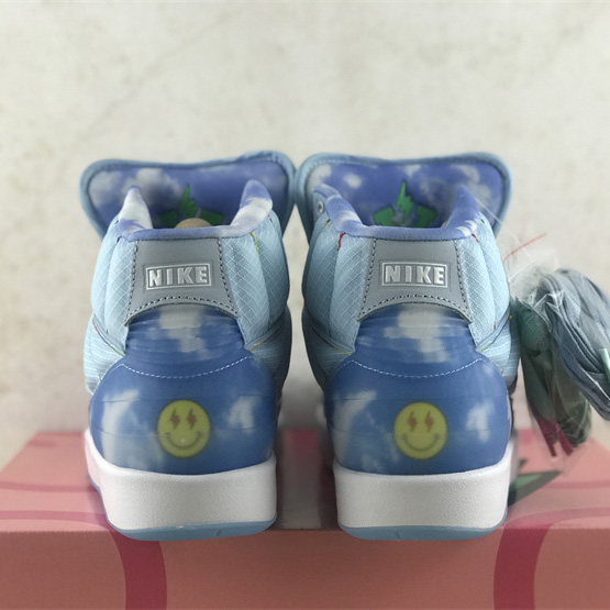 J Balvin x Air Jordan 2 Sneakers    DQ7691-419 - FashionPlug