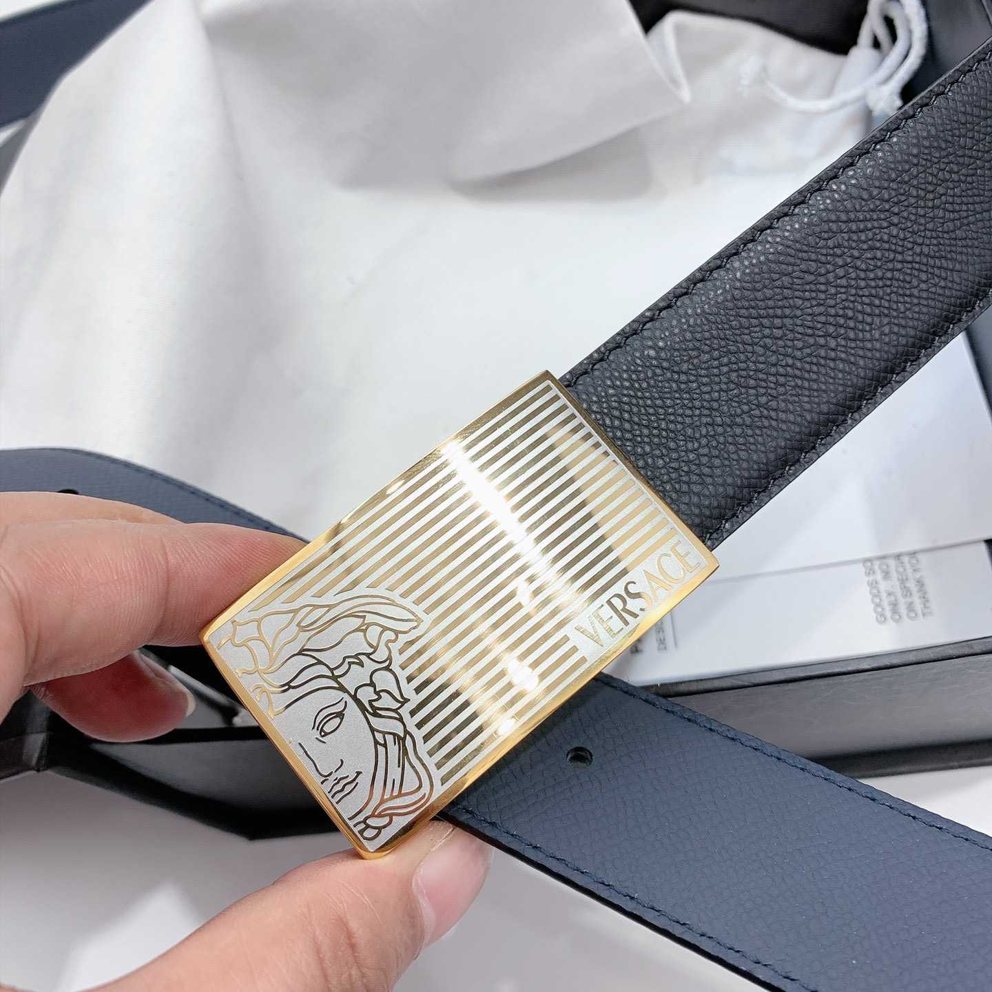 Versace Leather Belt - FashionPlug