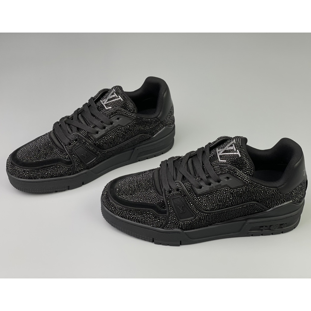 Louis Vuitton LV Trainer Sneaker     - FashionPlug