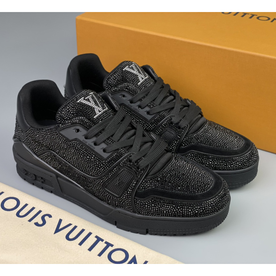 Louis Vuitton LV Trainer Sneaker     - FashionPlug