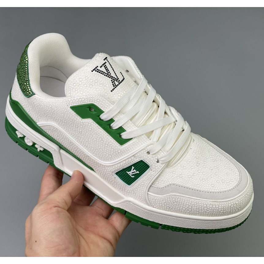 Louis Vuitton LV Trainer Sneaker     - FashionPlug