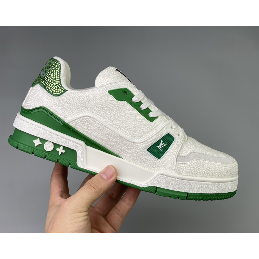 Louis Vuitton LV Trainer Sneaker     - FashionPlug
