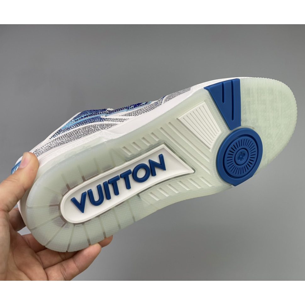 Louis Vuitton LV Trainer Sneaker     - FashionPlug