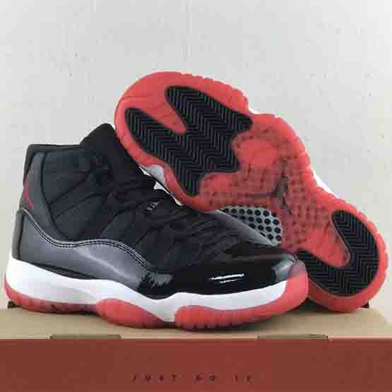 Air Jordan 11 “Bred ”GS Sneaker     378037-061  - FashionPlug