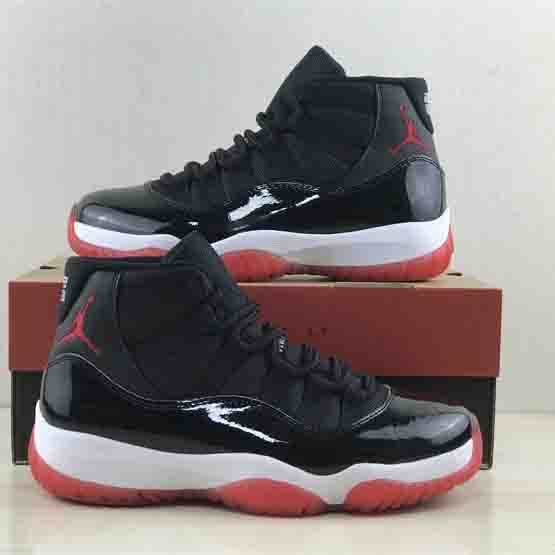 Air Jordan 11 “Bred ”GS Sneaker     378037-061  - FashionPlug