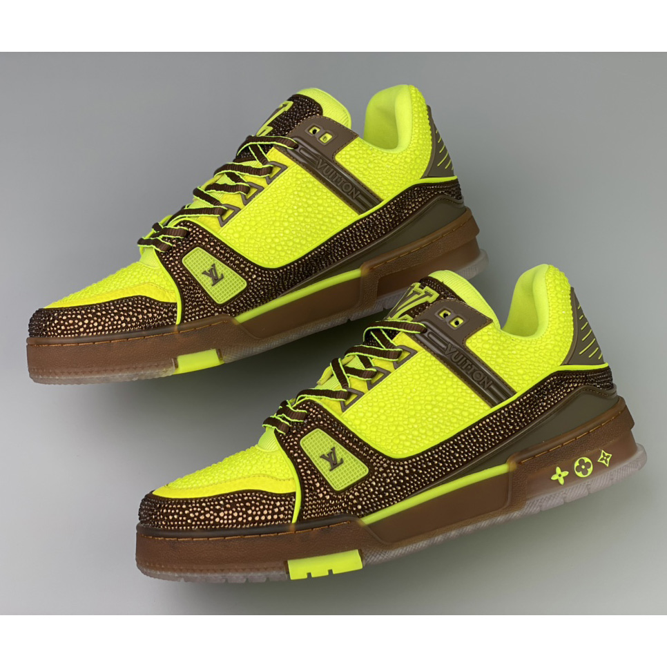 Louis Vuitton LV Trainer Sneaker     - FashionPlug