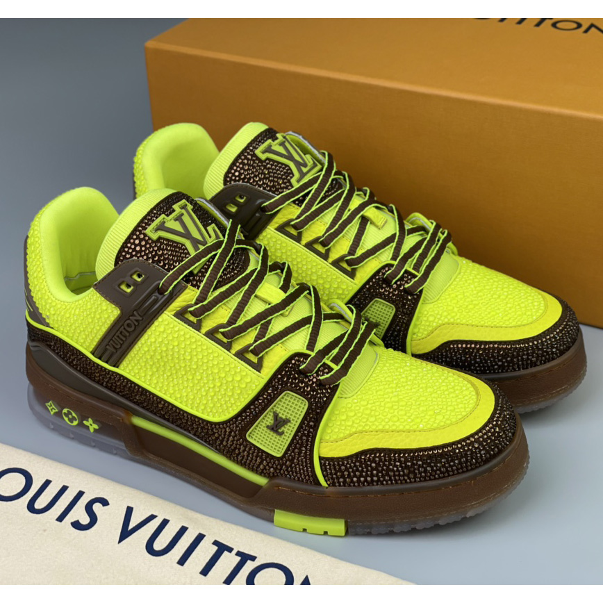 Louis Vuitton LV Trainer Sneaker     - FashionPlug