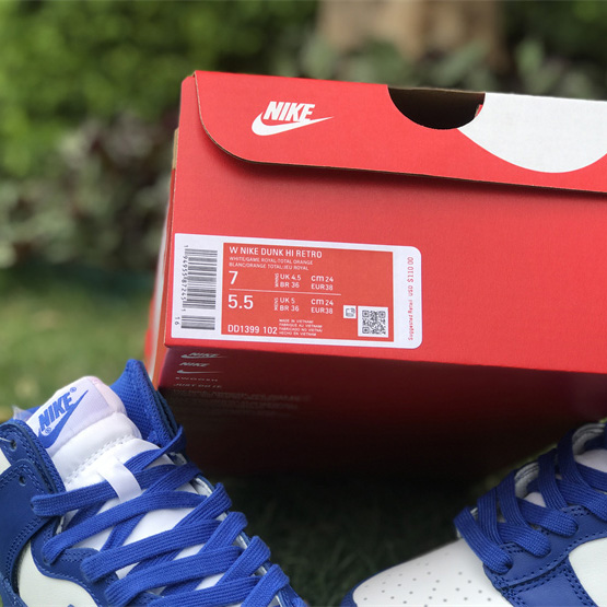 Nike Dunk High “Game Royal” Sneaker      DD1399-102 - FashionPlug