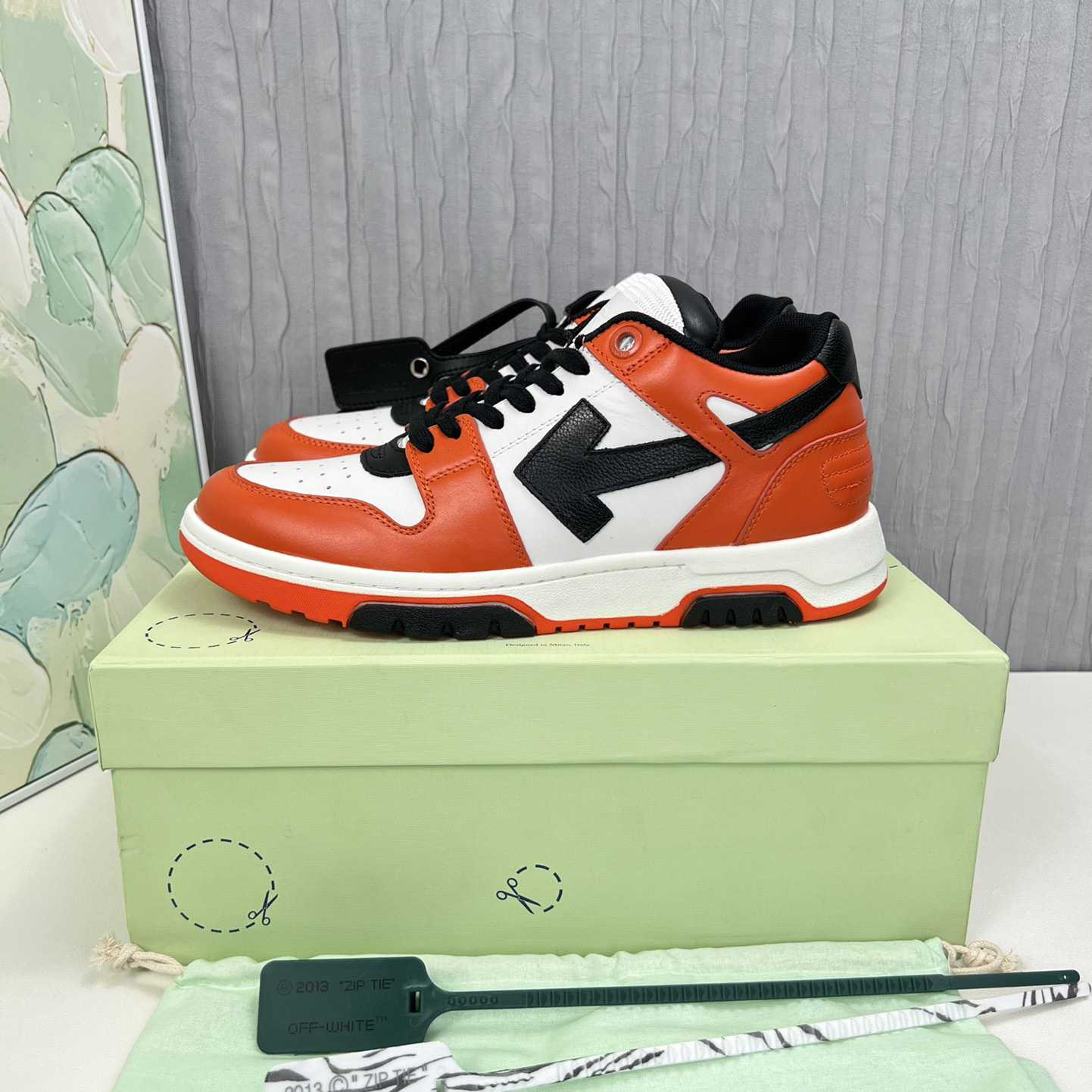 Off White Out Of Office Sneakers  - FashionPlug