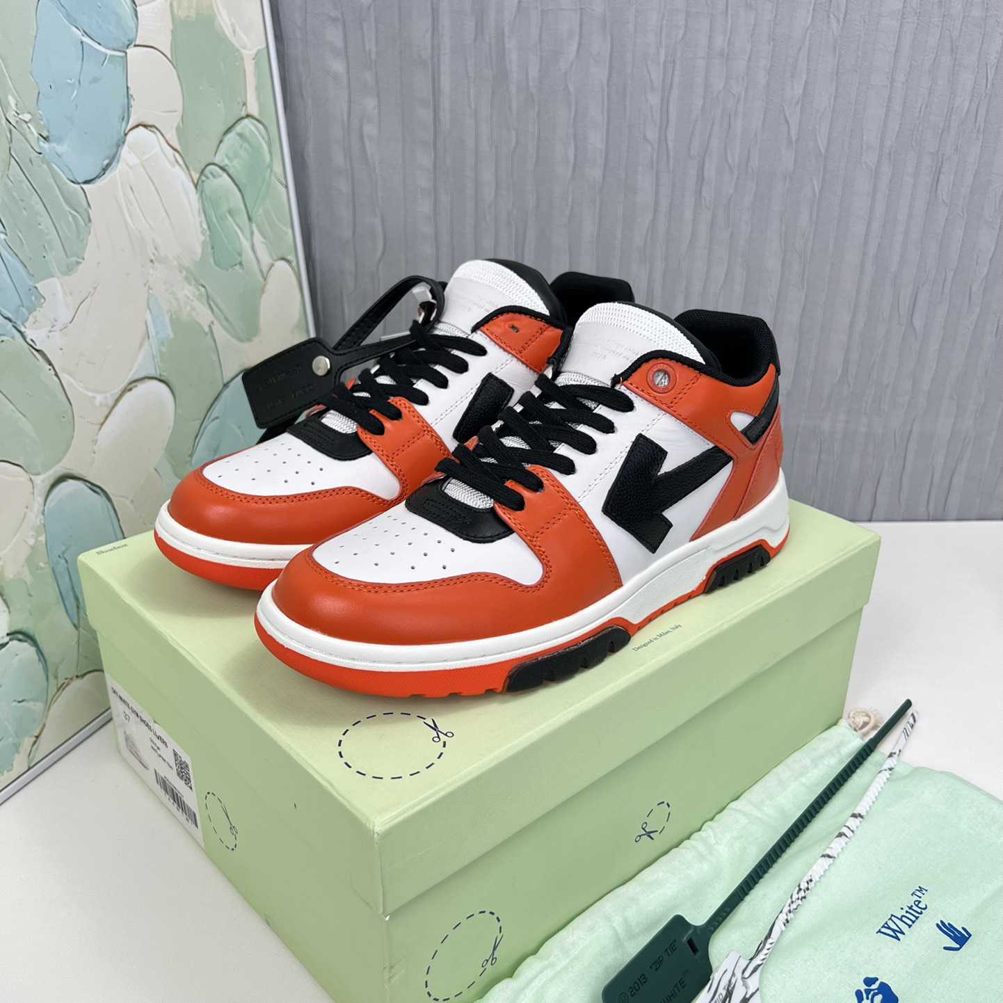 Off White Out Of Office Sneakers  - FashionPlug