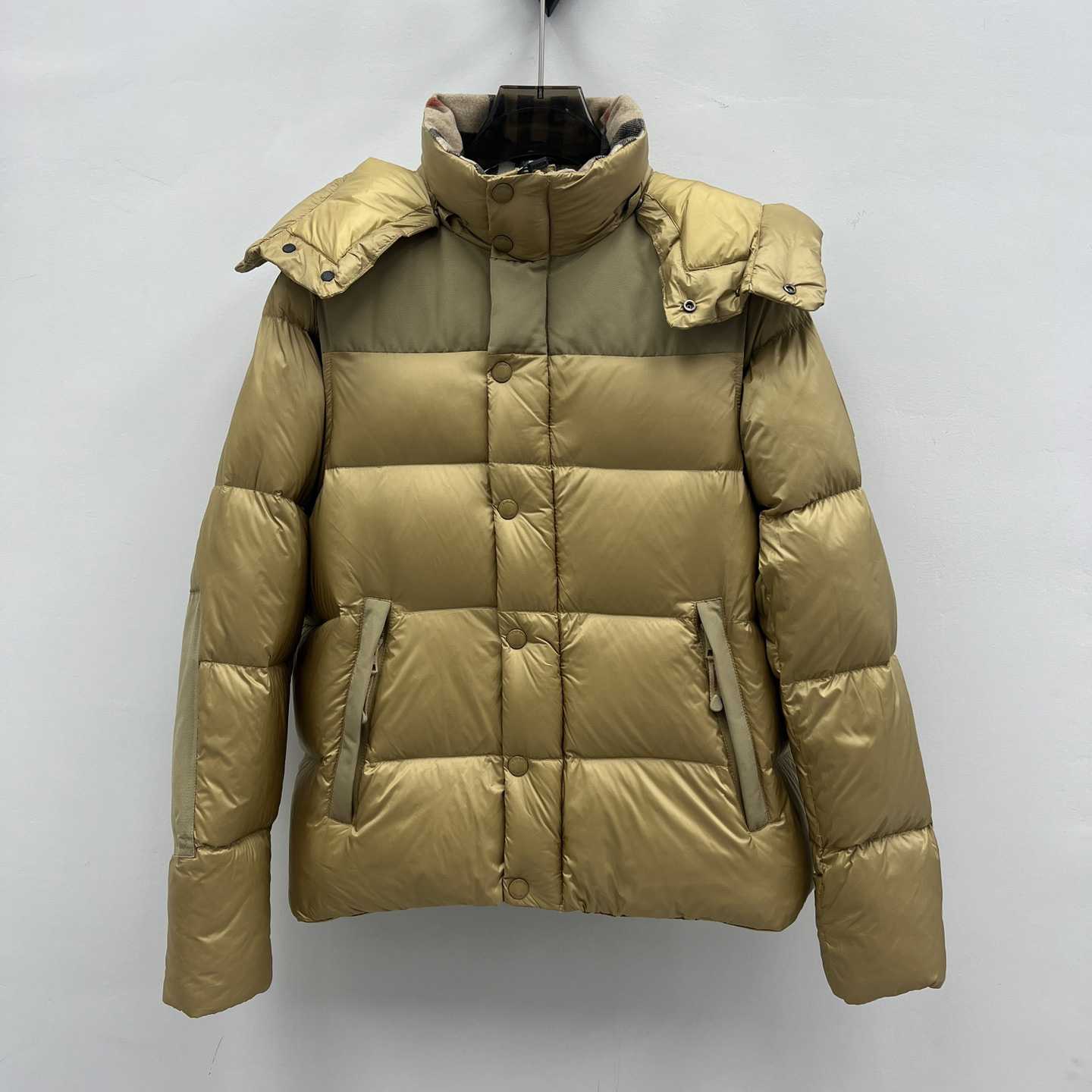 Burberry Detachable Sleeve Hooded Puffer Jacket - FashionPlug