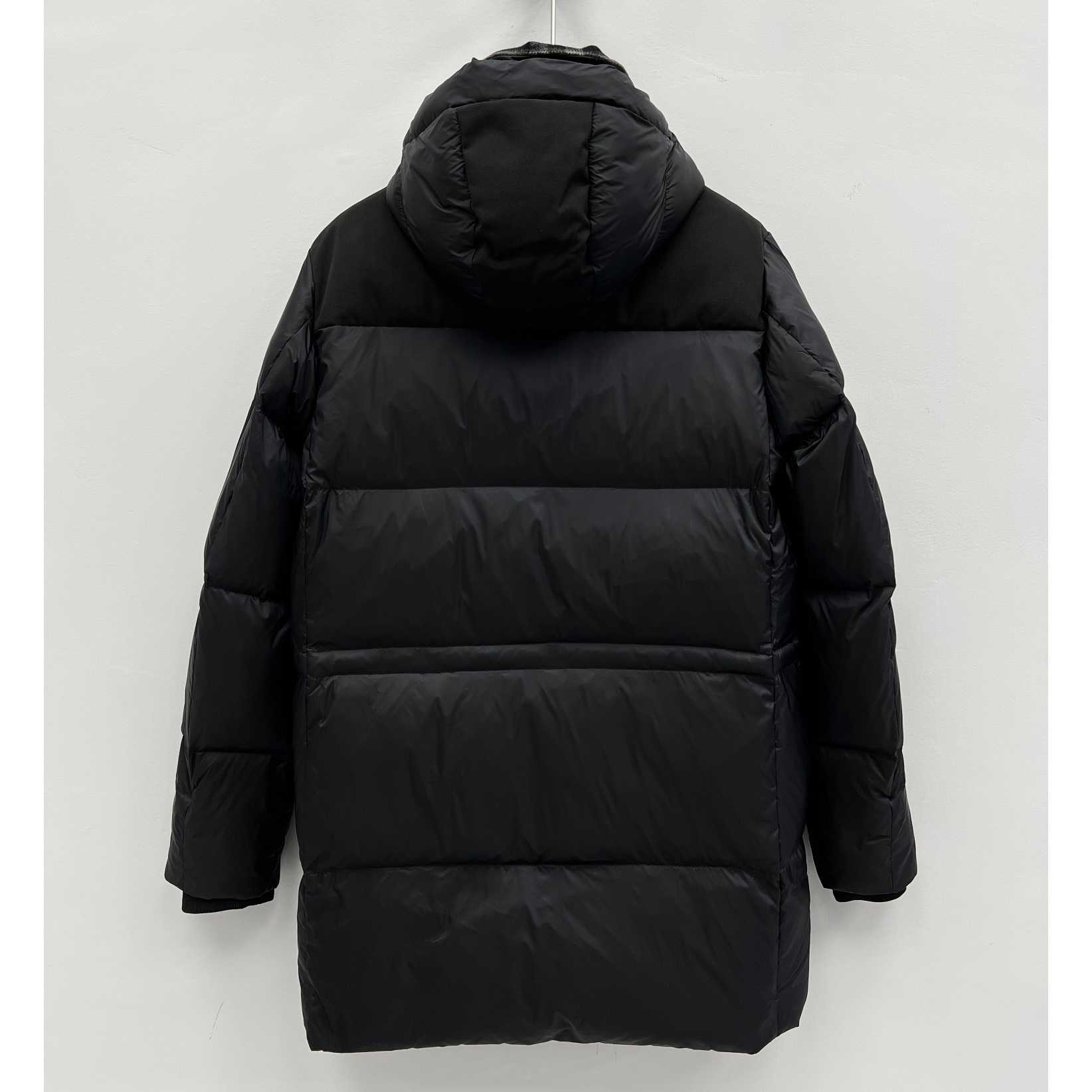Burberry Logo Appliqué Nylon Puffer Coat - FashionPlug
