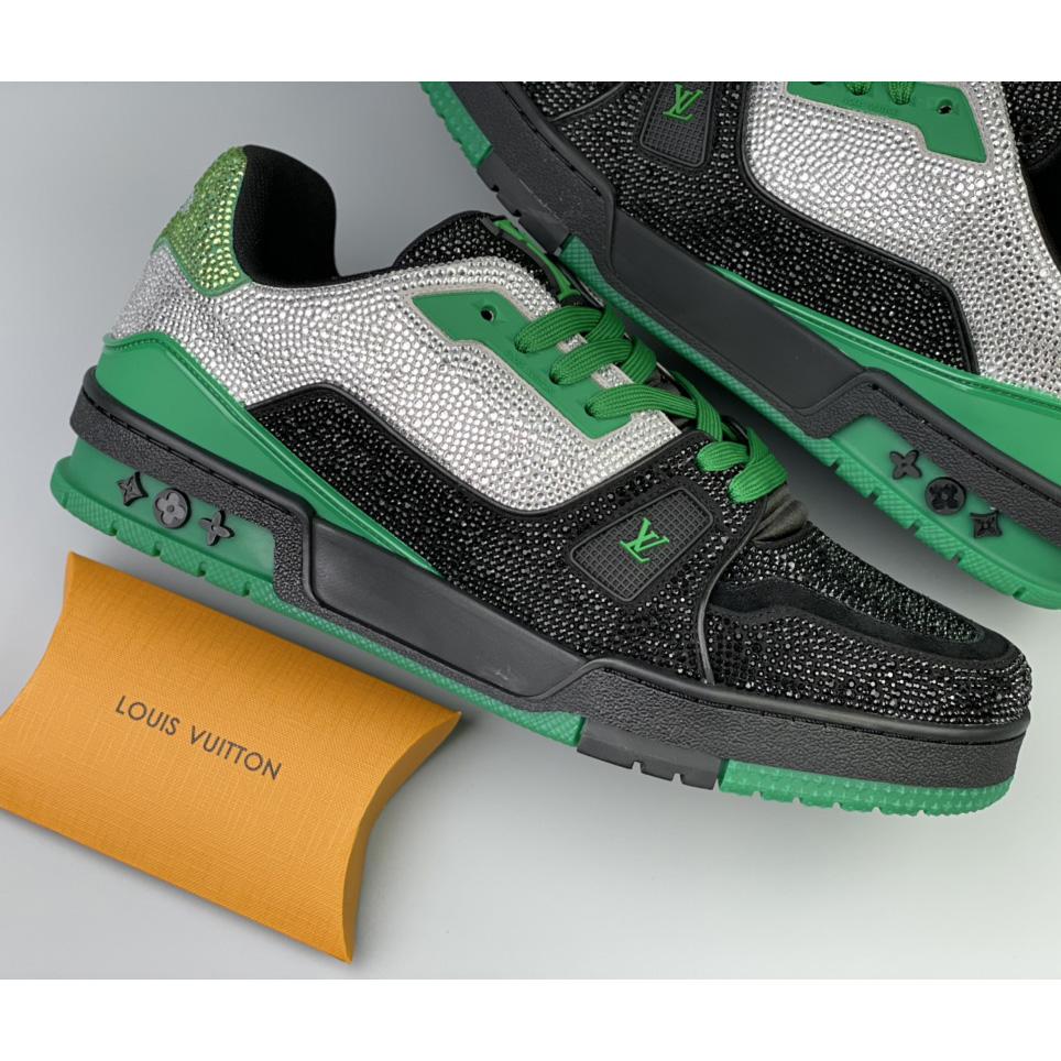 Louis Vuitton LV Trainer Sneaker     - FashionPlug