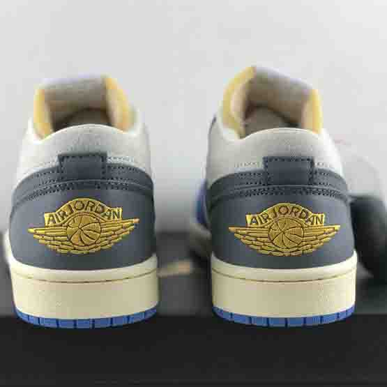 Air Jordan 1 Low “UNC Grey” Sneaker     DZ5376-469 - FashionPlug