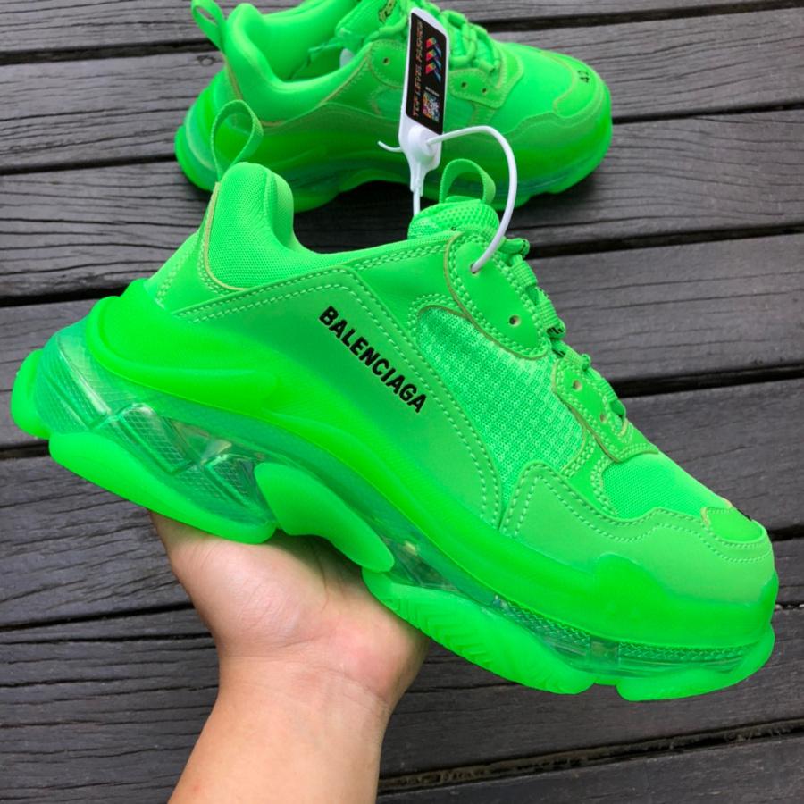 Balenciaga Triple S Clear Sole Sneaker  - FashionPlug
