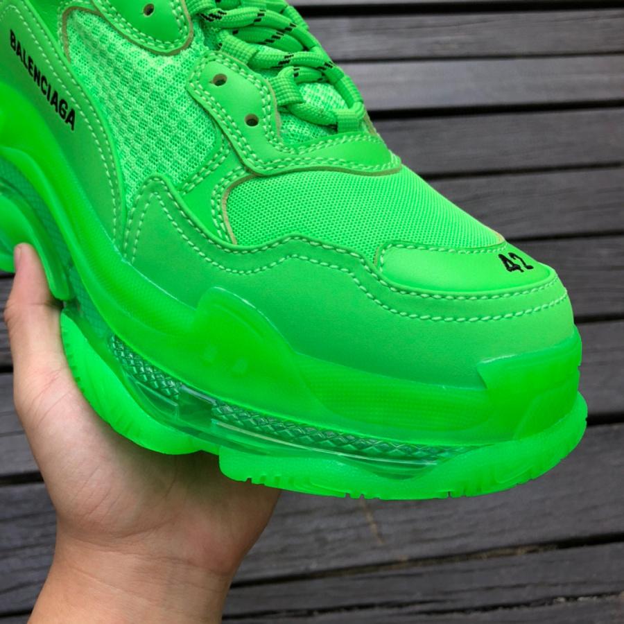 Balenciaga Triple S Clear Sole Sneaker  - FashionPlug