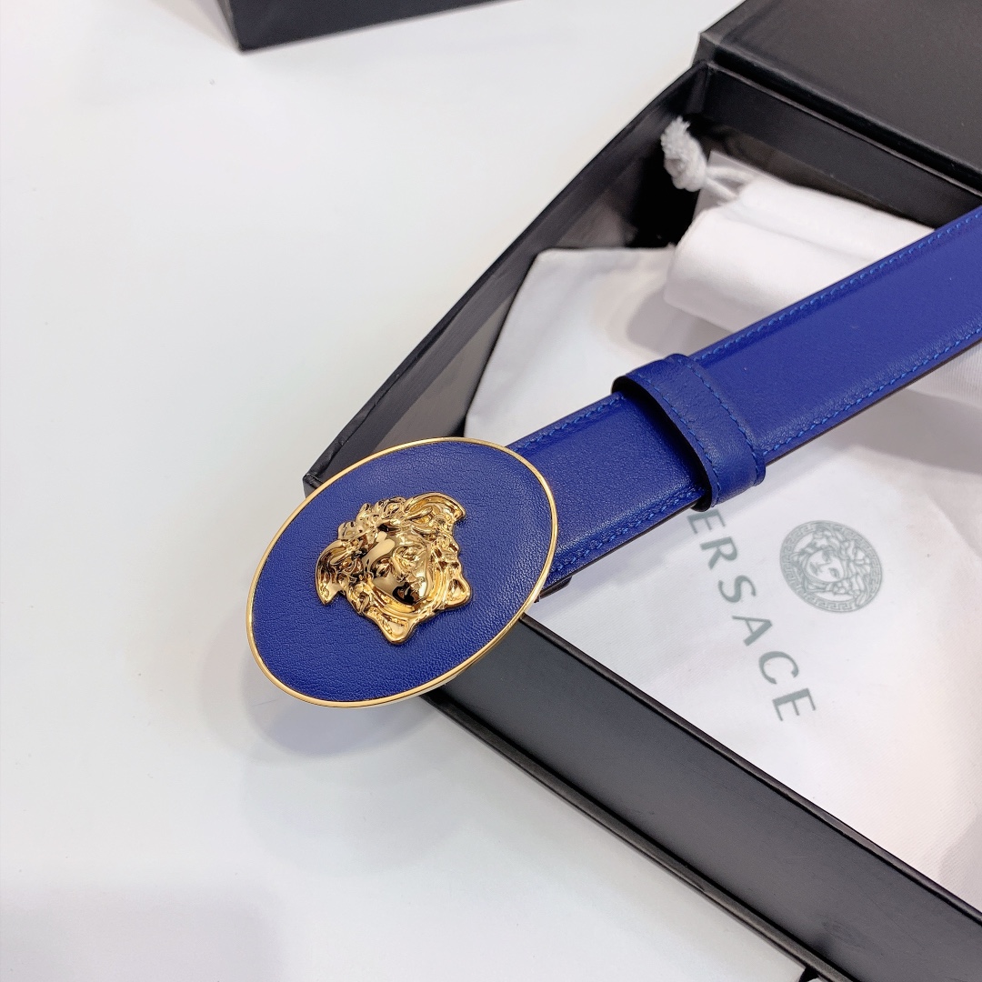 Versace Medusa Belt - FashionPlug