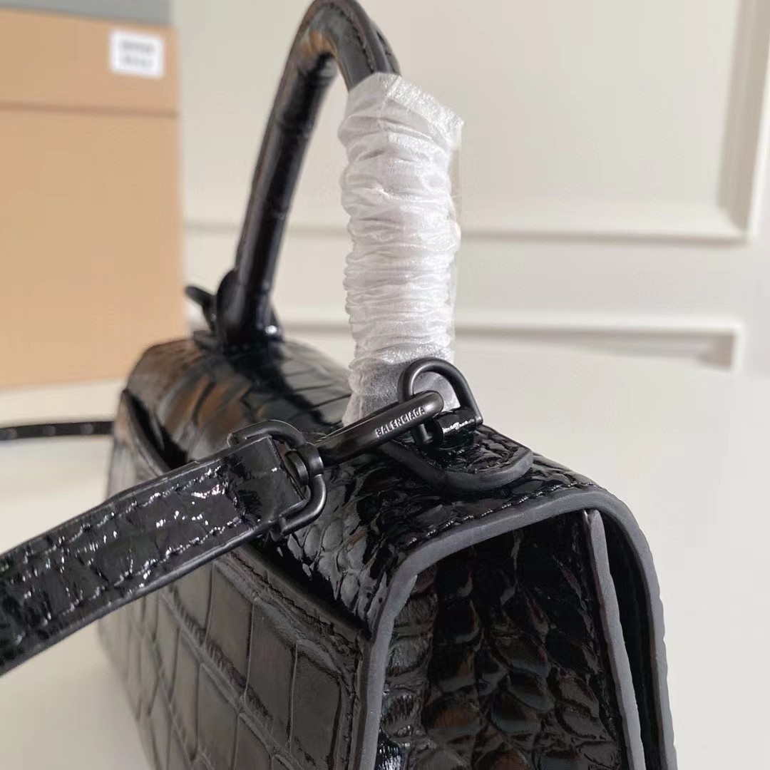 Balenciaga Hourglass Small Handbag  (23-10-14cm) - FashionPlug