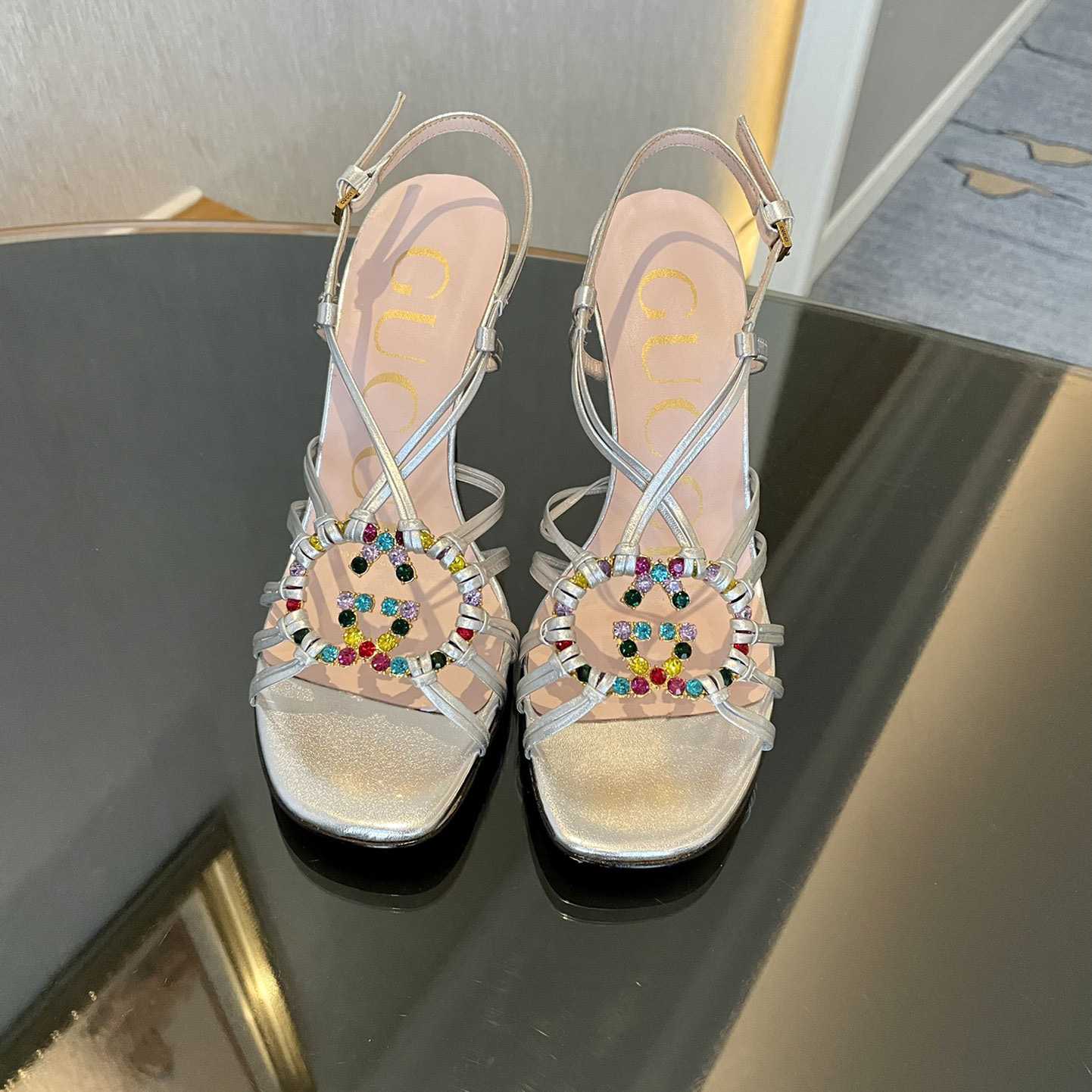 Gucci Women's Sandal With Interlocking G - FashionPlug