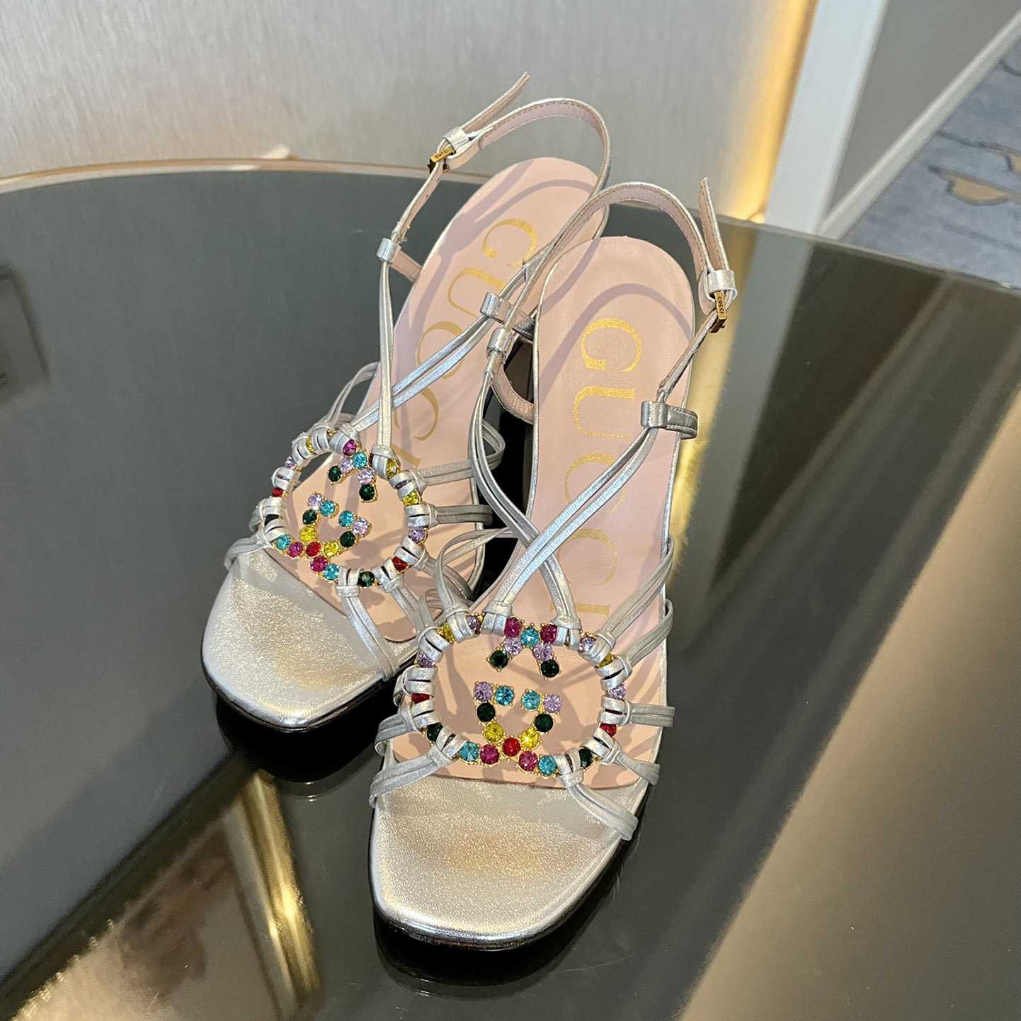 Gucci Women's Sandal With Interlocking G - FashionPlug