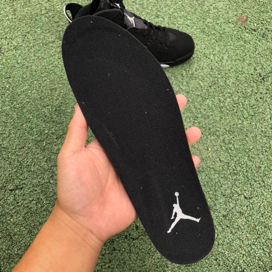 Air Jordan 6 “Black Chrome” Sneakers   DX2836-001 - FashionPlug