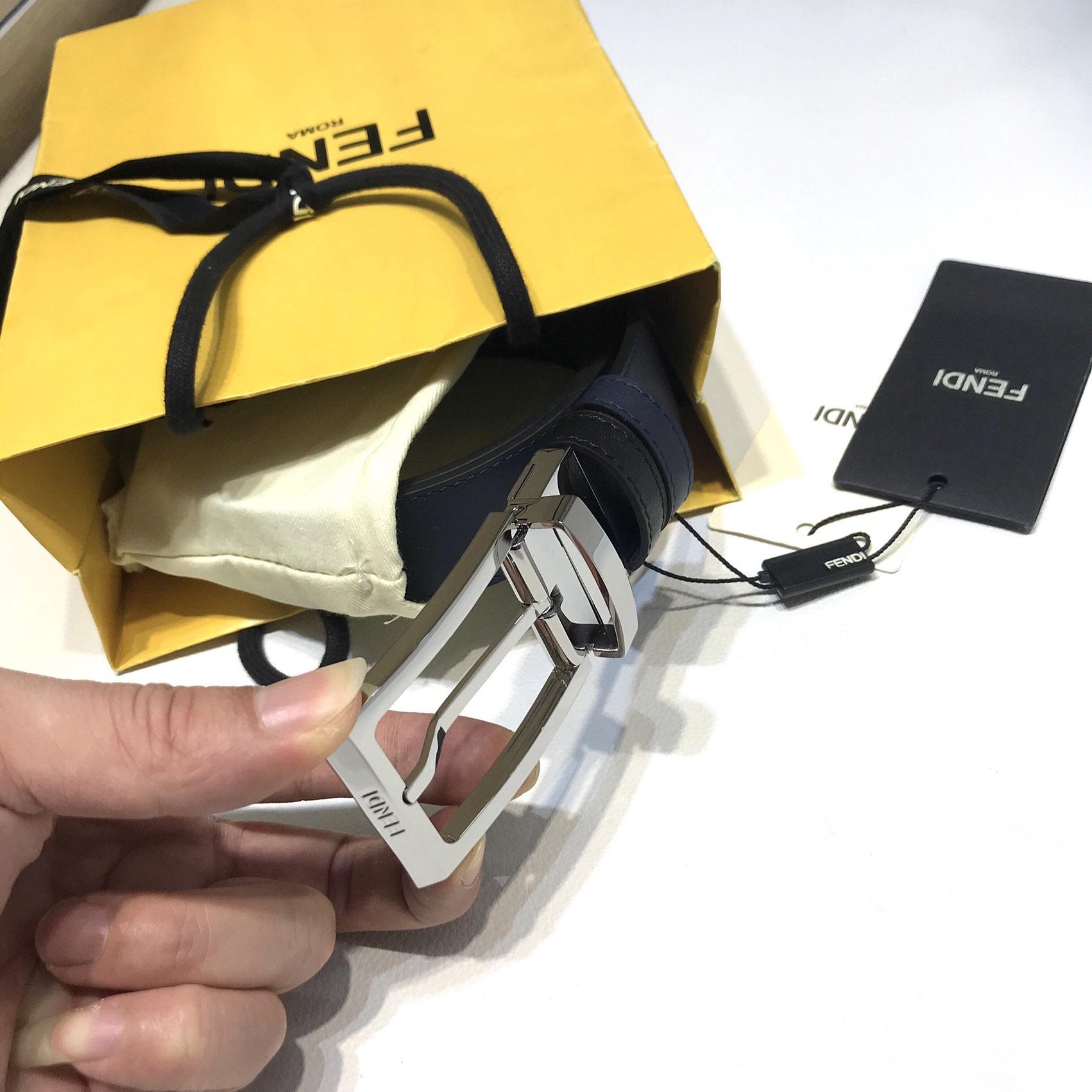Fendi Leather Belt - FashionPlug