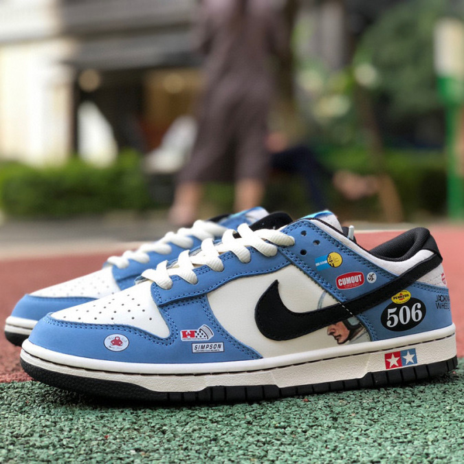 Nike SB Dunk Low Racing Buggt Sand Scorchrc Sneakers     tg1391 - FashionPlug