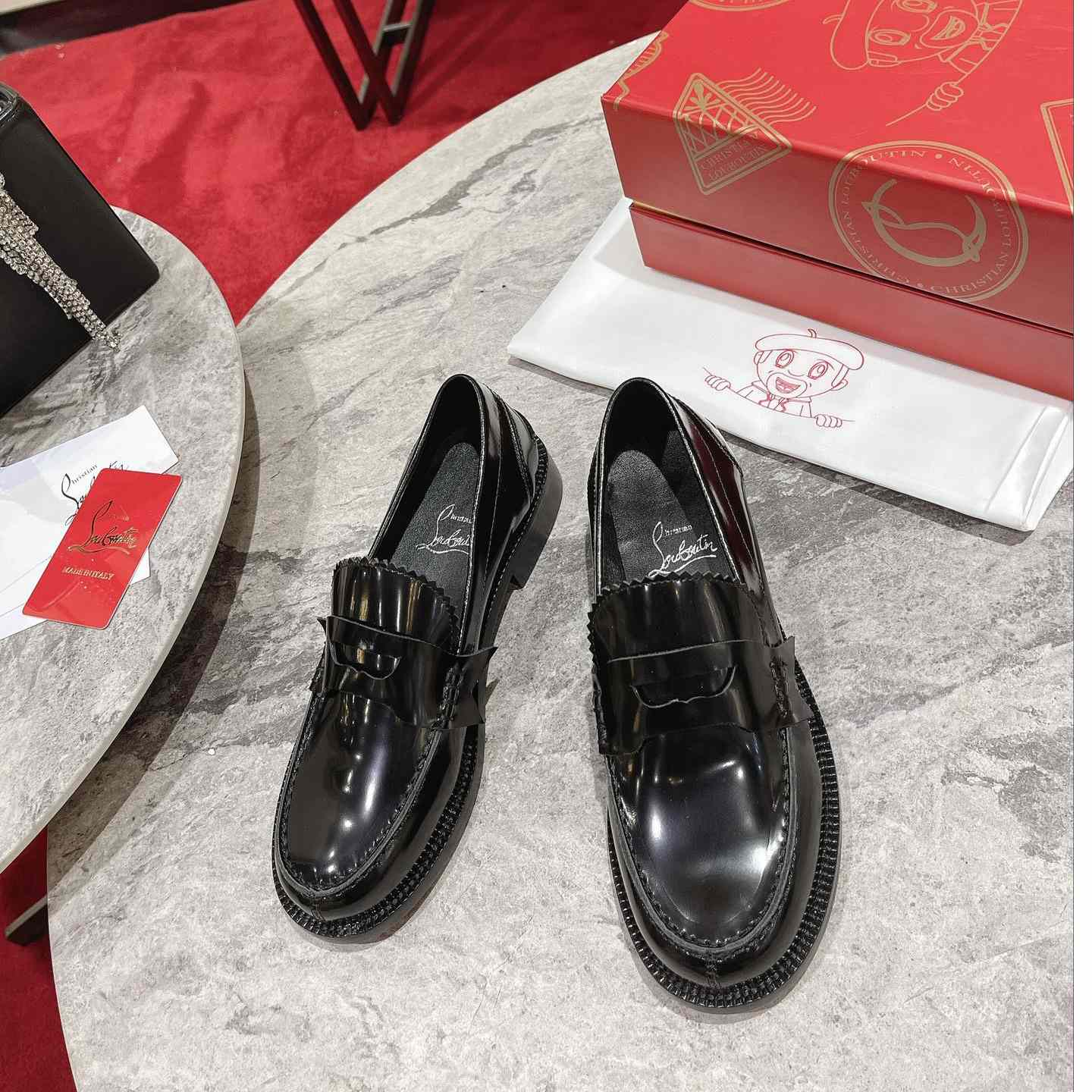 Christian Louboutin Penny Woman Iconic Monana Loafer - FashionPlug