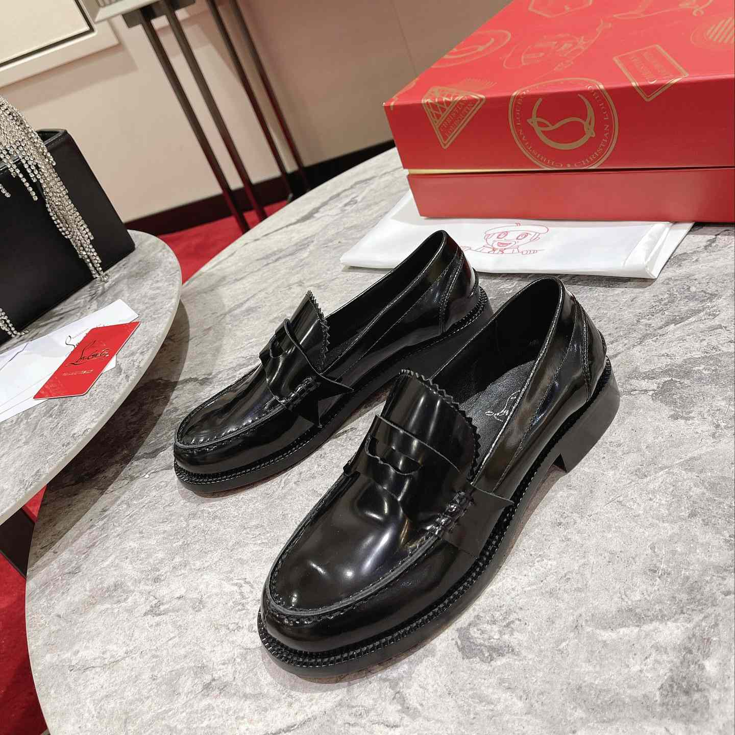 Christian Louboutin Penny Woman Iconic Monana Loafer - FashionPlug