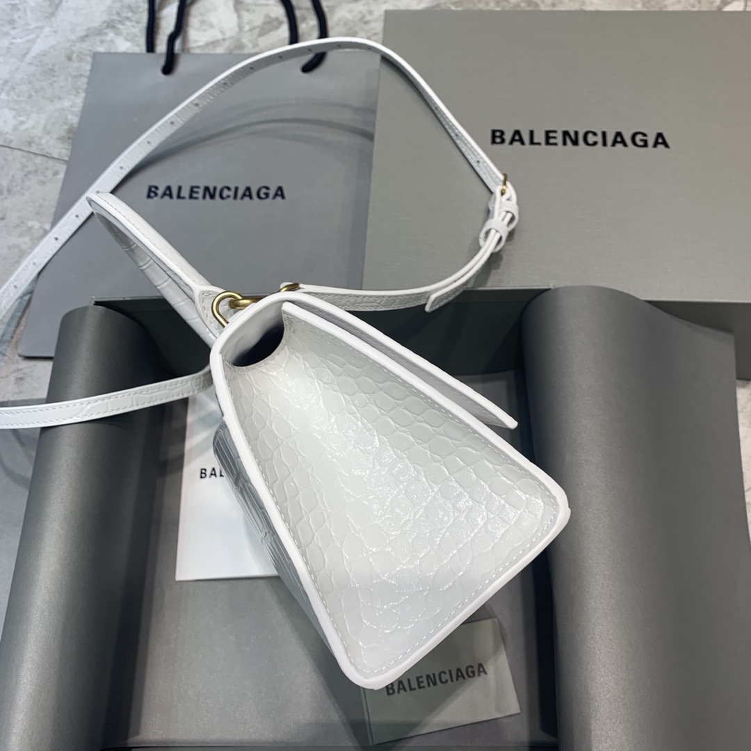 Balenciaga Hourglass Small Handbag  (23-10-14cm) - FashionPlug