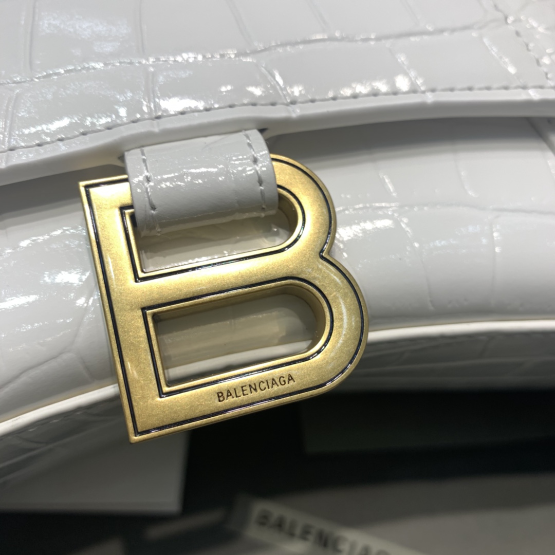 Balenciaga Hourglass Small Handbag  (23-10-14cm) - FashionPlug