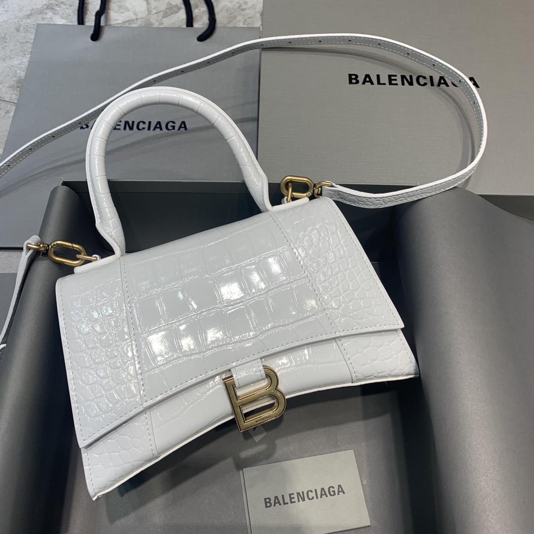 Balenciaga Hourglass Small Handbag  (23-10-14cm) - FashionPlug