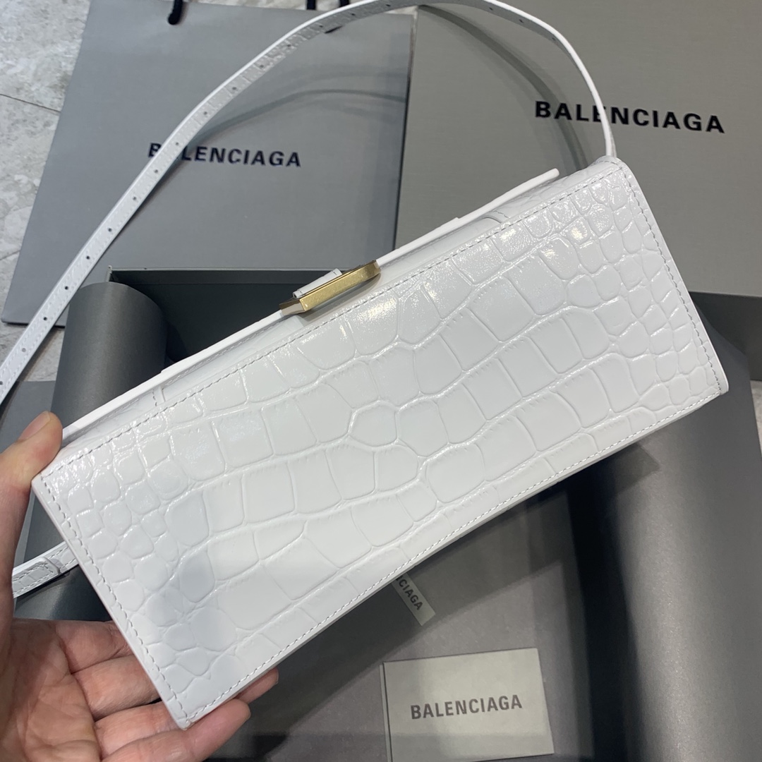 Balenciaga Hourglass Small Handbag  (23-10-14cm) - FashionPlug