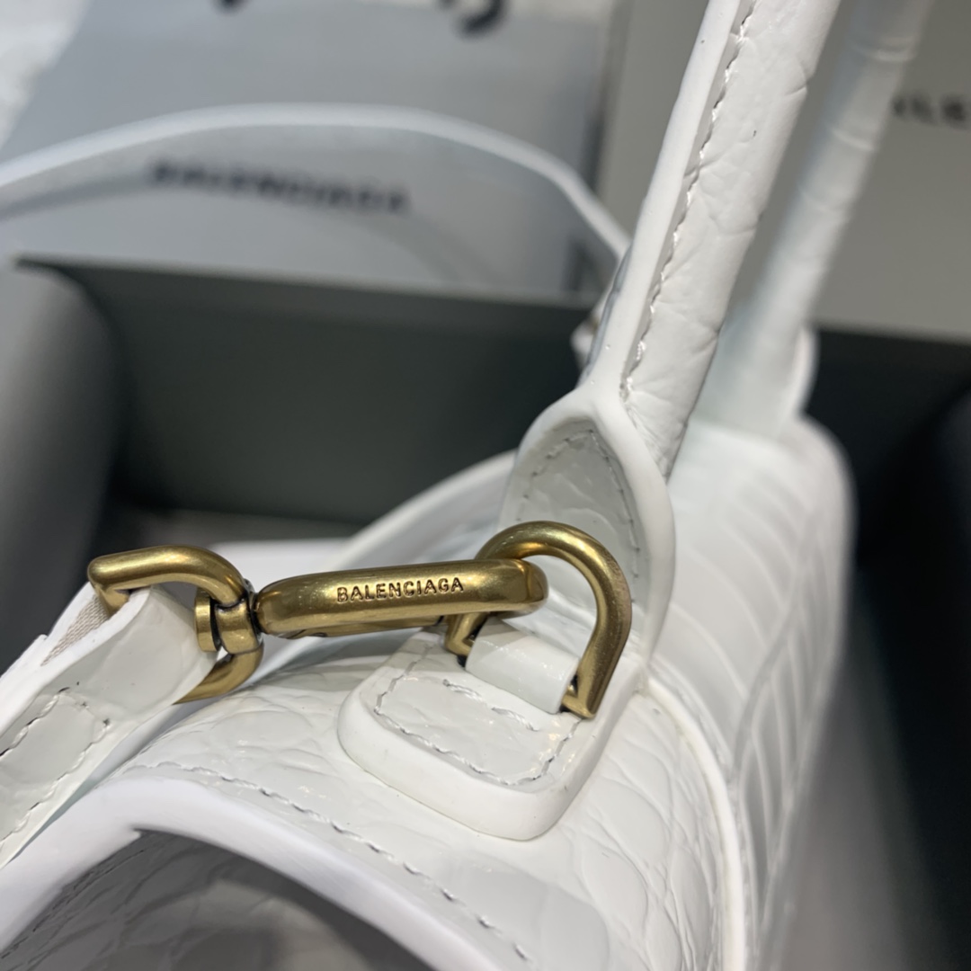 Balenciaga Hourglass Small Handbag  (23-10-14cm) - FashionPlug