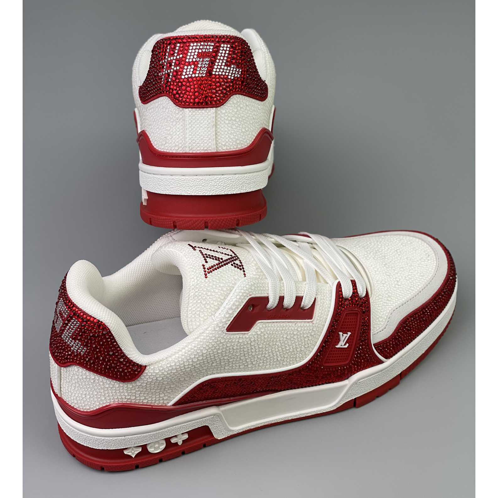 Louis Vuitton LV Trainer Sneaker     - FashionPlug