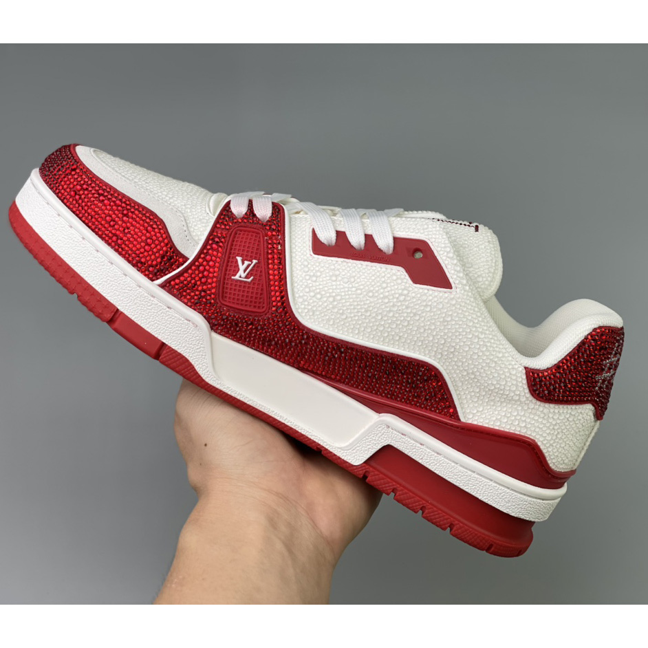 Louis Vuitton LV Trainer Sneaker     - FashionPlug