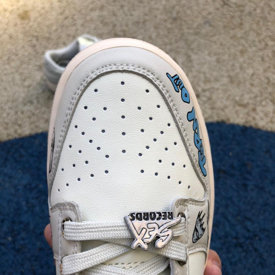 Chrome Hearts x NK Dunk Low Retro Sneakers     DD1503-107 - FashionPlug