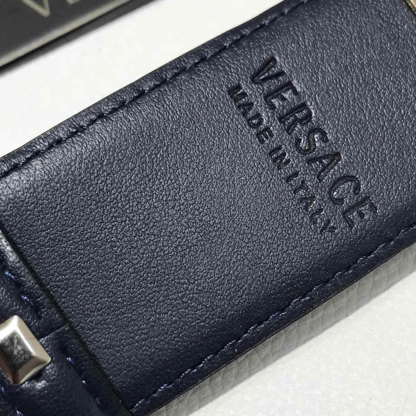 Versace Reversible Leather Belt  - FashionPlug
