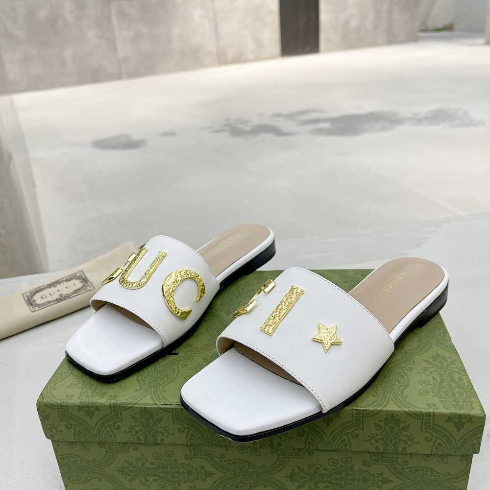 Gucci Women's 'Gucci' Slide Sandal - FashionPlug