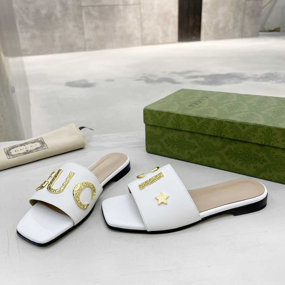 Gucci Women's 'Gucci' Slide Sandal - FashionPlug
