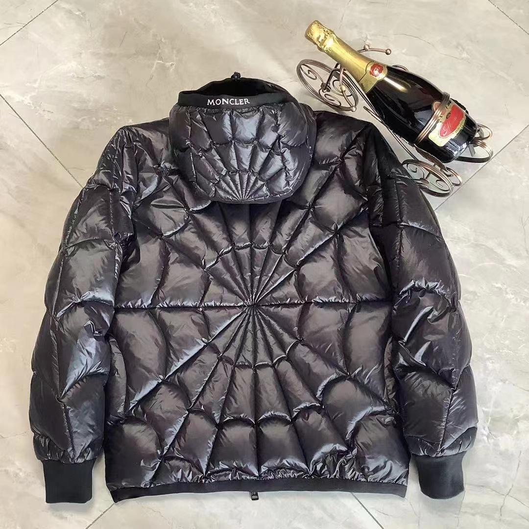Moncler Violier Spider-Man Short Down Jacket - FashionPlug
