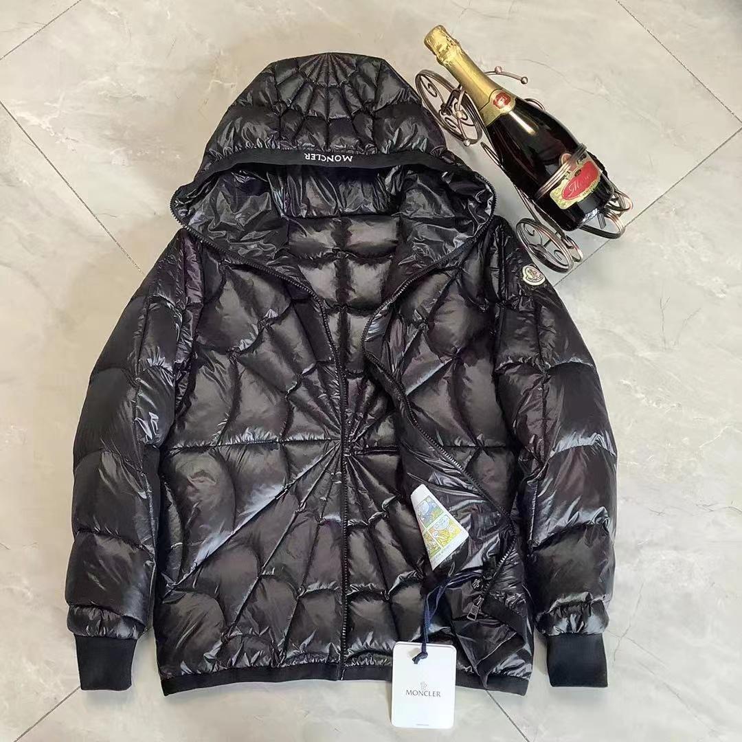 Moncler Violier Spider-Man Short Down Jacket - FashionPlug