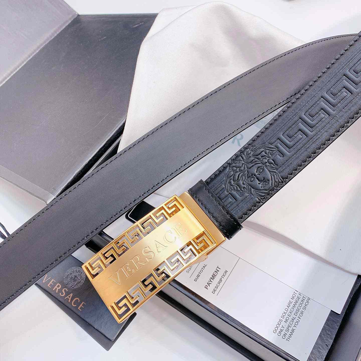 Versace Leather Belt - FashionPlug