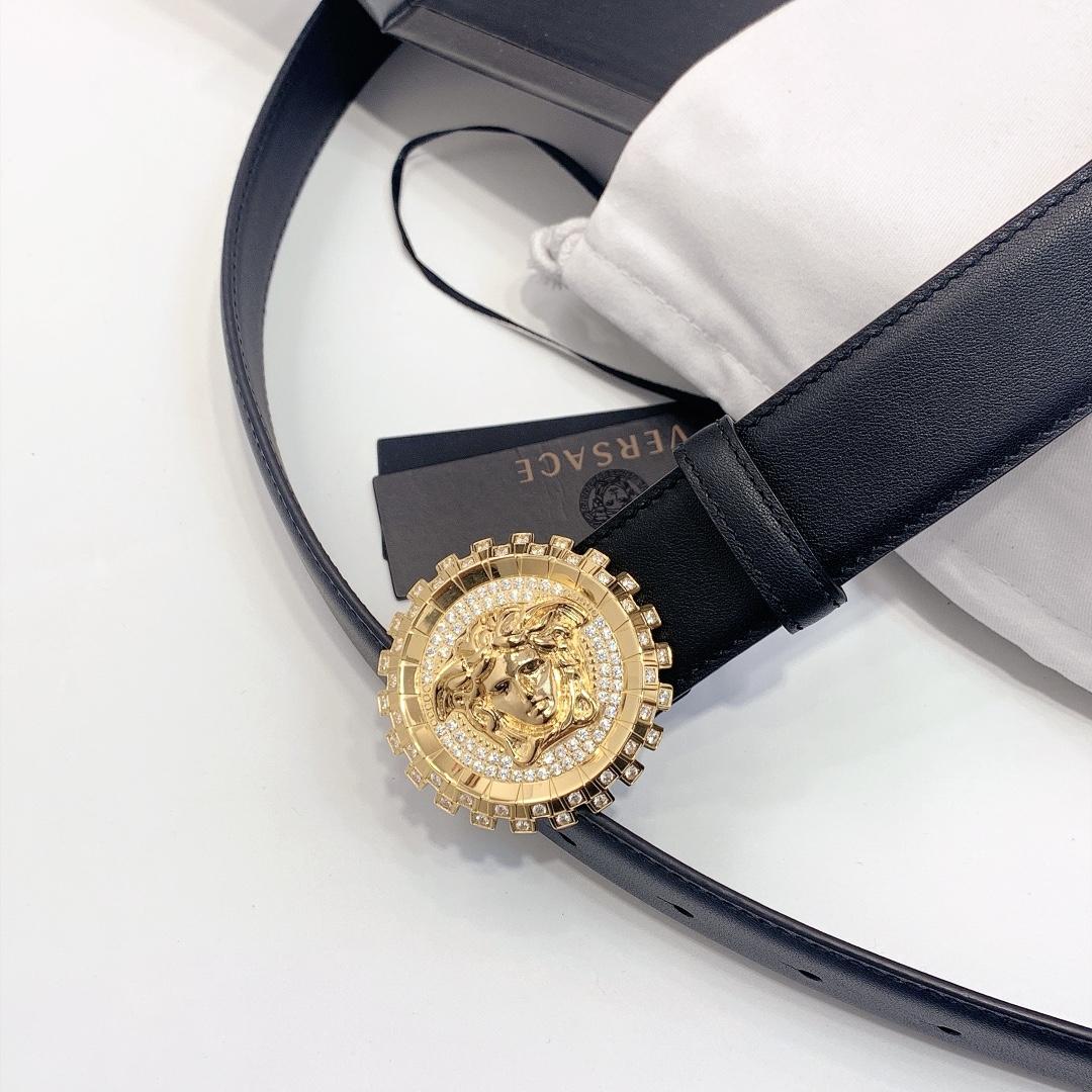 Versace Medusa Belt - FashionPlug
