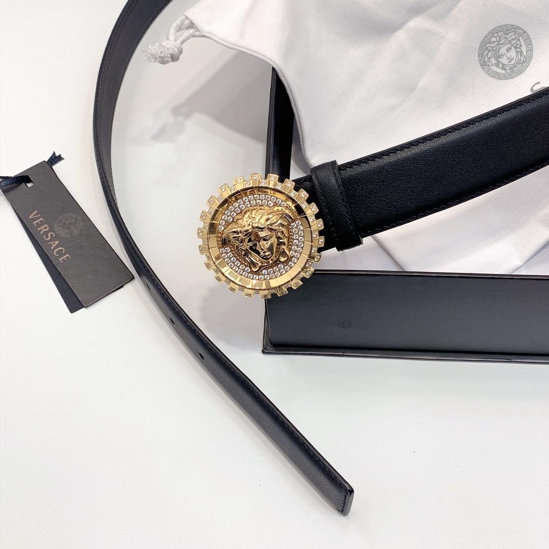 Versace Medusa Belt - FashionPlug