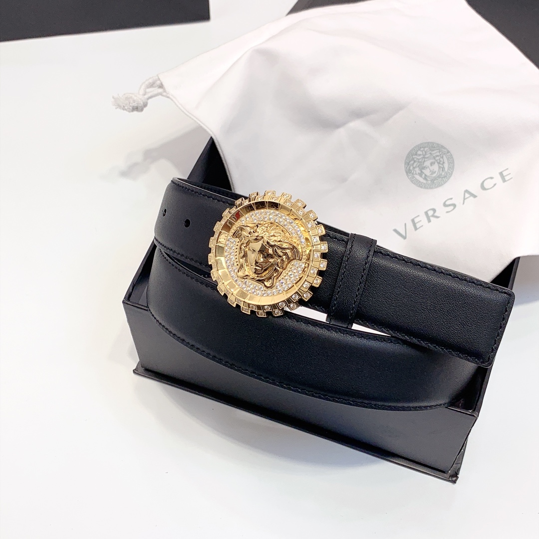 Versace Medusa Belt - FashionPlug